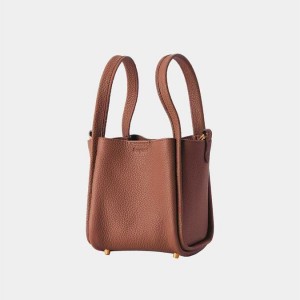 Brown Songmont Small Song Bucket Bag | SINGAPORE EZWA76