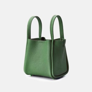 Green Songmont Medium Song Bucket Bag | SINGAPORE OWKD84