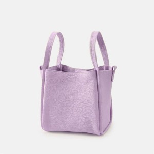 Lavender Songmont Medium Song Bucket Bag | SINGAPORE XVDJ41