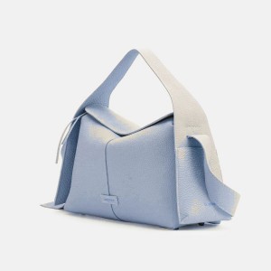 Light Blue Songmont Drippy Roof Tote Bag | SINGAPORE VCTM46