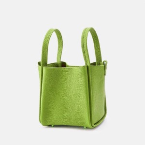 Light Green Songmont Medium Song Bucket Bag | SINGAPORE EKUT71