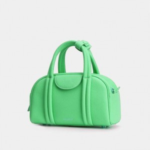 Light Green Songmont Small Bowling Crossbody Bag | SINGAPORE BYAQ57