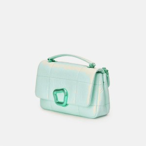 Mint Songmont Small Chocolate Shoulder Bag | SINGAPORE CVSA15