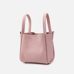 Pink Songmont Medium Song Bucket Bag | SINGAPORE AKLQ24