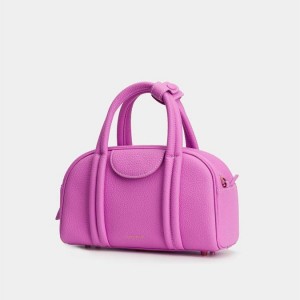 Pink Songmont Small Bowling Crossbody Bag | SINGAPORE LBUY35