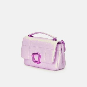 Pink Songmont Small Chocolate Shoulder Bag | SINGAPORE DBYC49