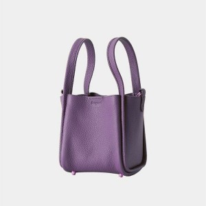 Purple Songmont Small Song Bucket Bag | SINGAPORE LZWN70