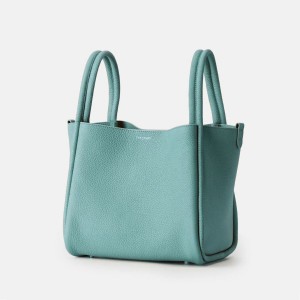 Turquoise Songmont Large Song Bucket Bag | SINGAPORE FTKE40