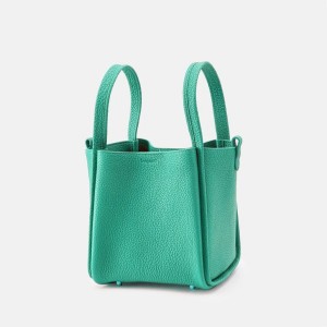 Turquoise Songmont Medium Song Bucket Bag | SINGAPORE JGOA47