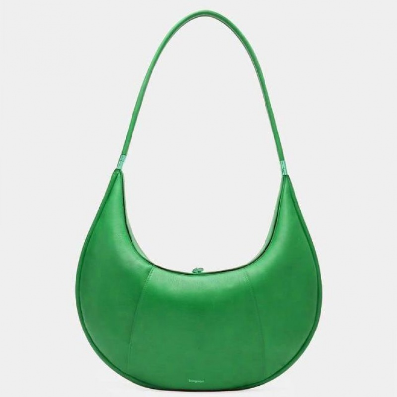 Green Songmont Large Luna Bag | SINGAPORE UYDH16