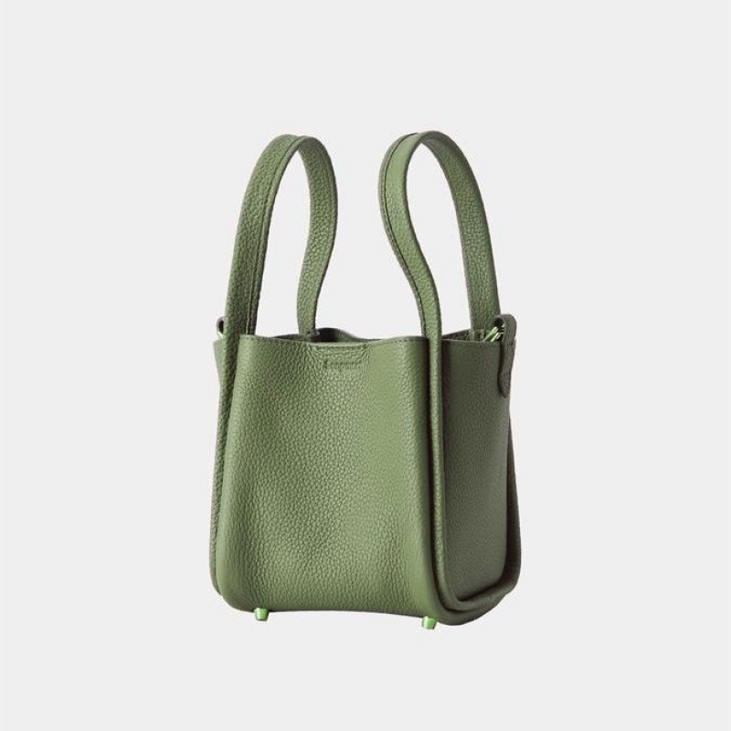 Green Songmont Small Song Bucket Bag | SINGAPORE WDUK34