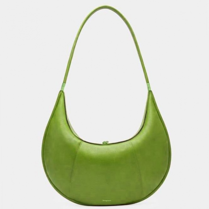 Light Green Songmont Large Luna Bag | SINGAPORE MUXD21