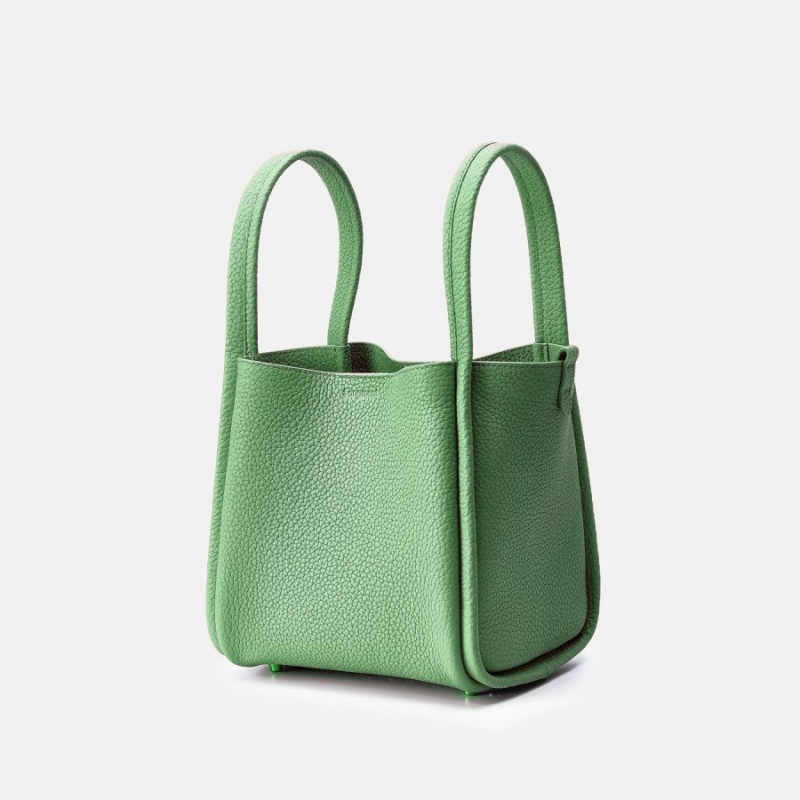 Light Green Songmont Medium Song Bucket Bag | SINGAPORE FOBQ29