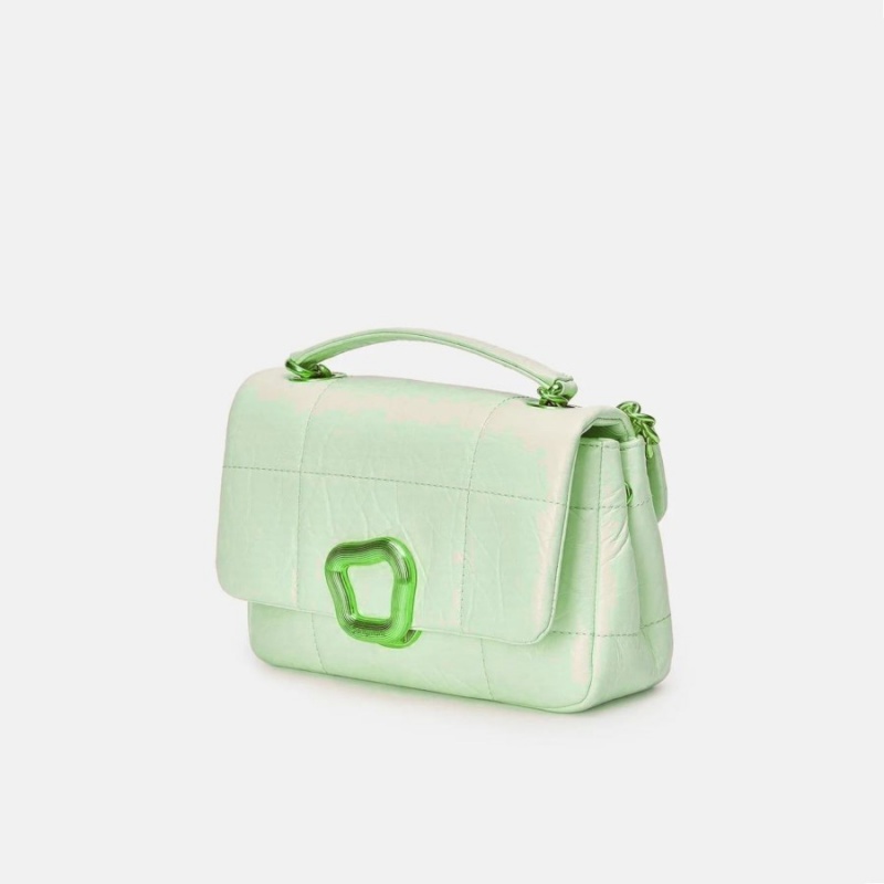 Mint Songmont Small Chocolate Shoulder Bag | SINGAPORE JEYS47