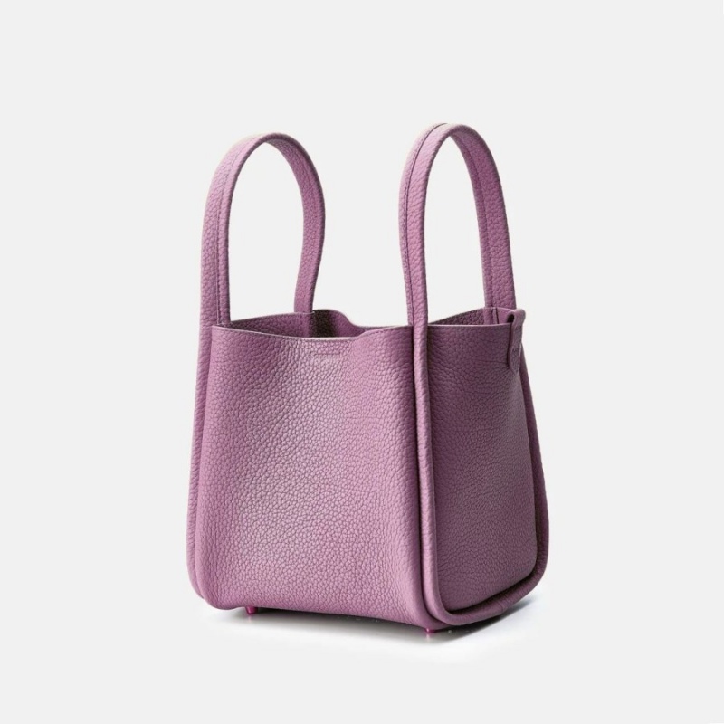 Pink Songmont Medium Song Bucket Bag | SINGAPORE UILK85