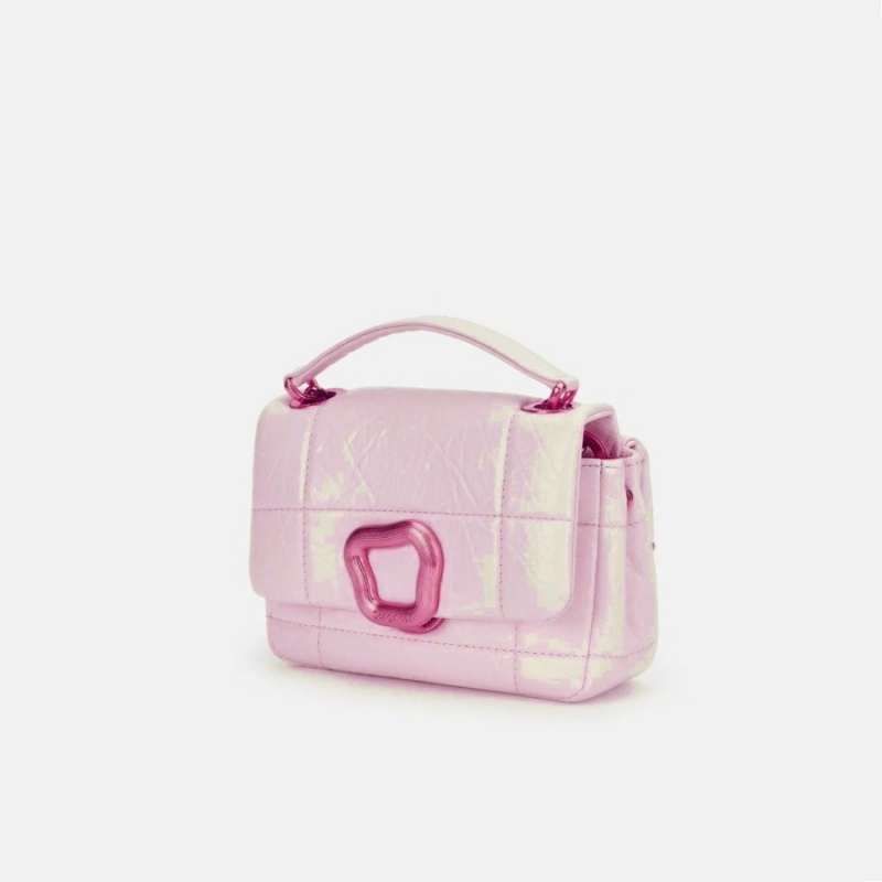 Pink Songmont Mini Chocolate Shoulder Bag | SINGAPORE LMGQ63