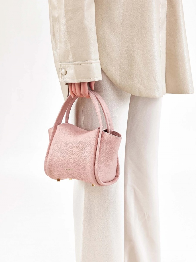 Pink Songmont Mini Song Bucket Bag | SINGAPORE TUYR19