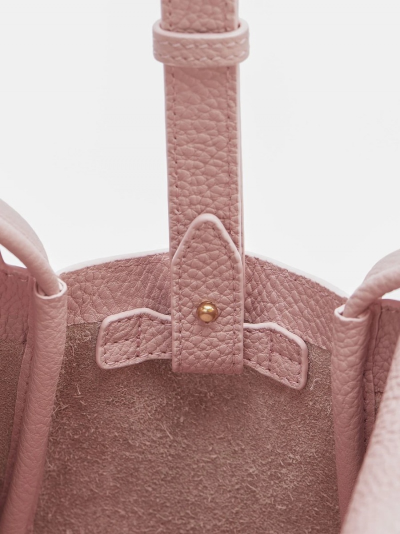 Pink Songmont Mini Song Bucket Bag | SINGAPORE TUYR19