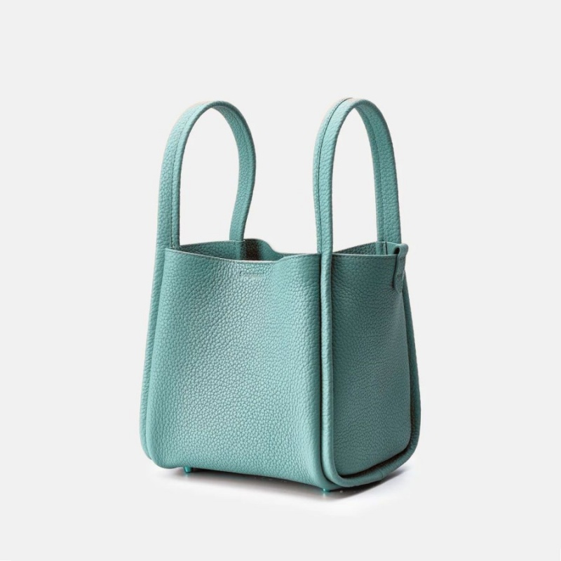 Turquoise Songmont Medium Song Bucket Bag | SINGAPORE ERXW57