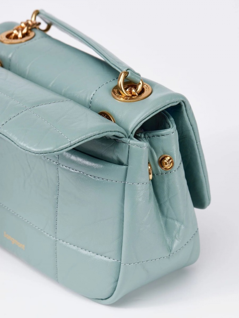 Turquoise Songmont Small Chocolate Shoulder Bag | SINGAPORE KXZP07