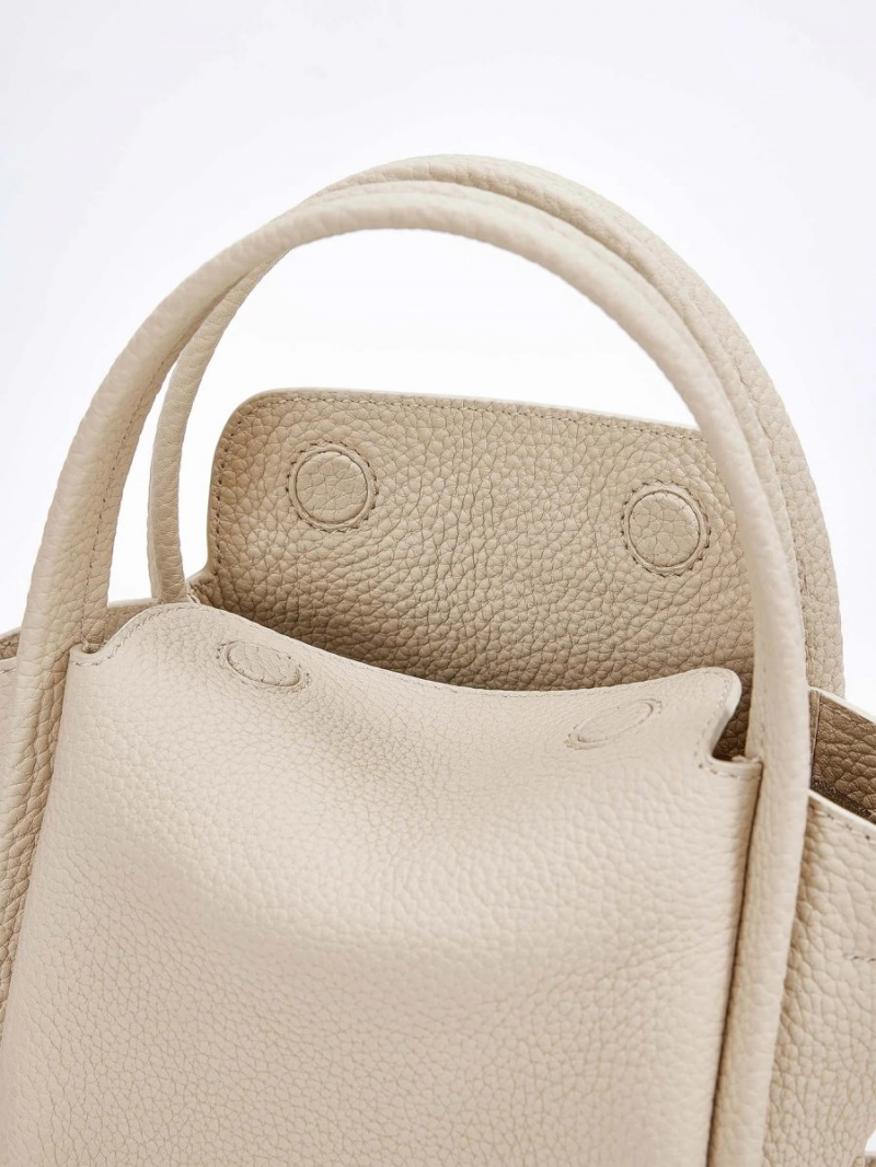 White Songmont Mini Song Bucket Bag | SINGAPORE VAIL07