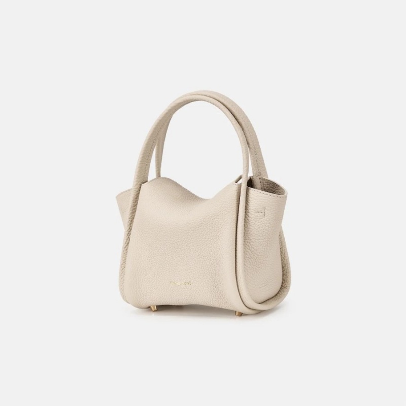 White Songmont Mini Song Bucket Bag | SINGAPORE VAIL07