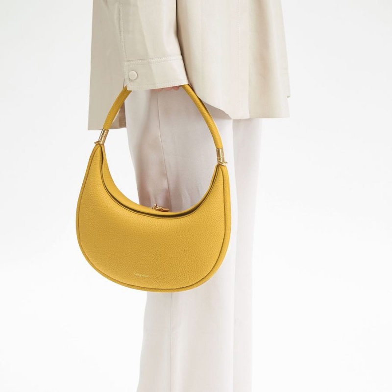 Yellow Songmont Luna Bag | SINGAPORE EWFV28